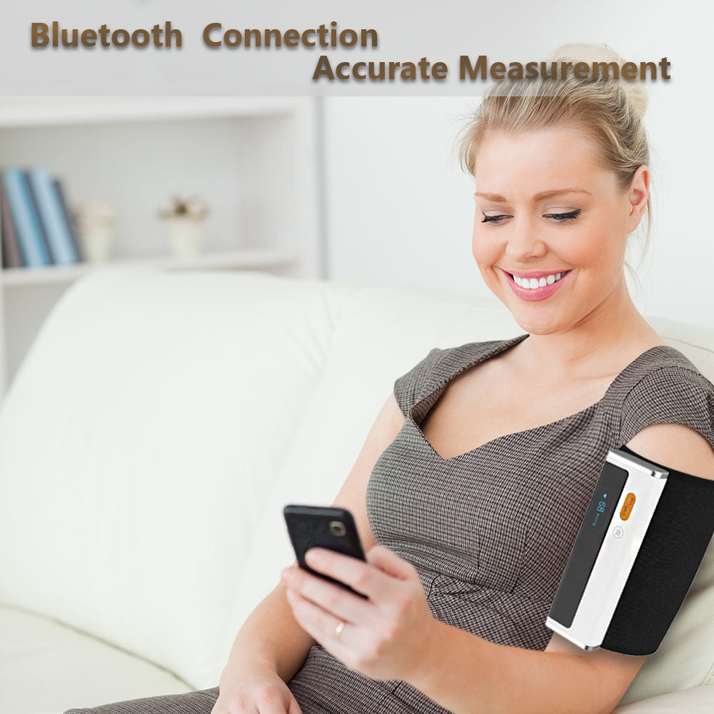 QardioArm Wireless Blood Pressure Monitor: Easy to Use Smart Upper  Bluetooth Arm
